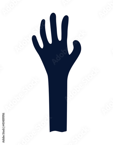 zombie hand design