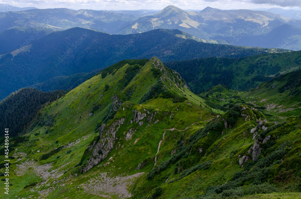 landscape in the mountains