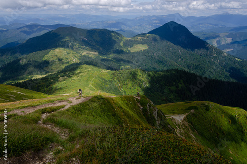 landscape in the mountains