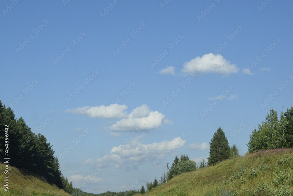 landscape with sky