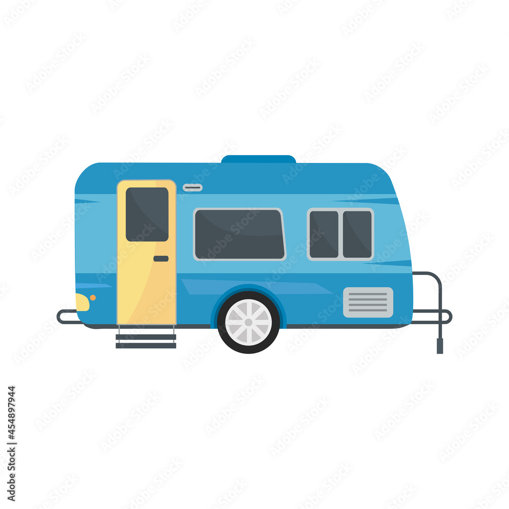 blue camping trailer blue camping trailer