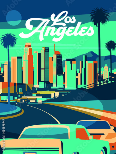 Los Angeles postcard