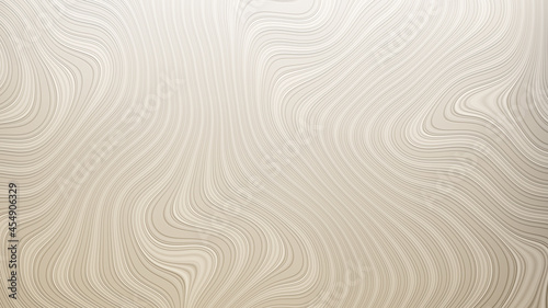 Abstract waves background. 3D Rendering