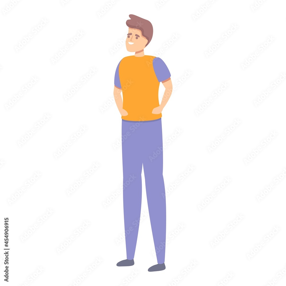 Waiting order icon cartoon vector. Delivery service. Online shop Waiting order icon cartoon vector. Delivery service. Online shop