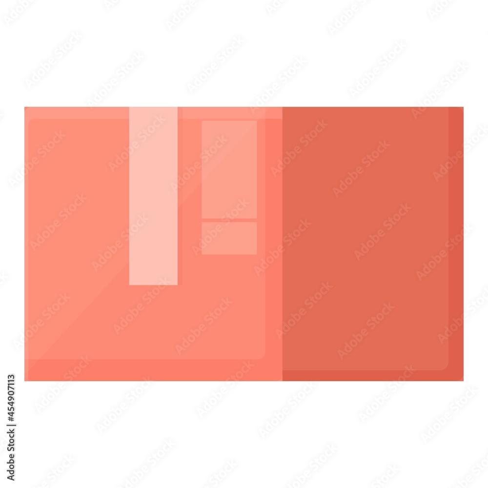 Order parcel icon cartoon vector. Delivery service. Courier shipment Order parcel icon cartoon vector. Delivery service. Courier shipment