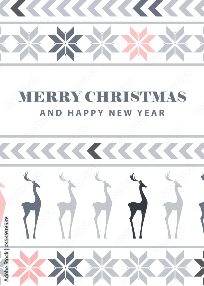 Christmas pattern, invitation card Christmas pattern, invitation card