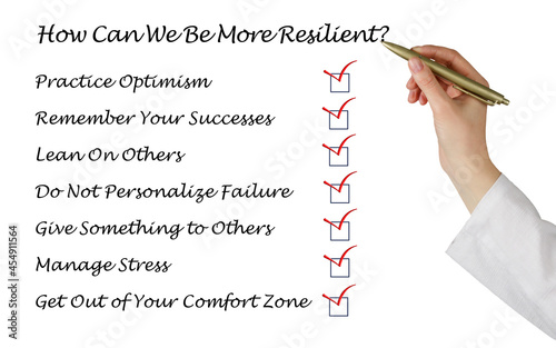 Canvas Print How Can We Be More Resilient?