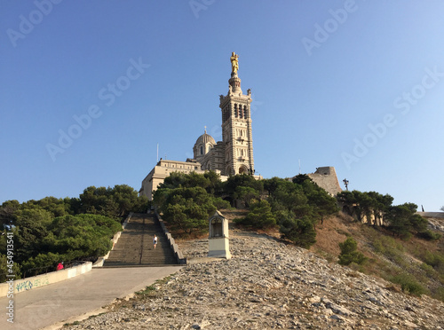 Notre-Dame de la Garde, in French for Marseille's citizens 