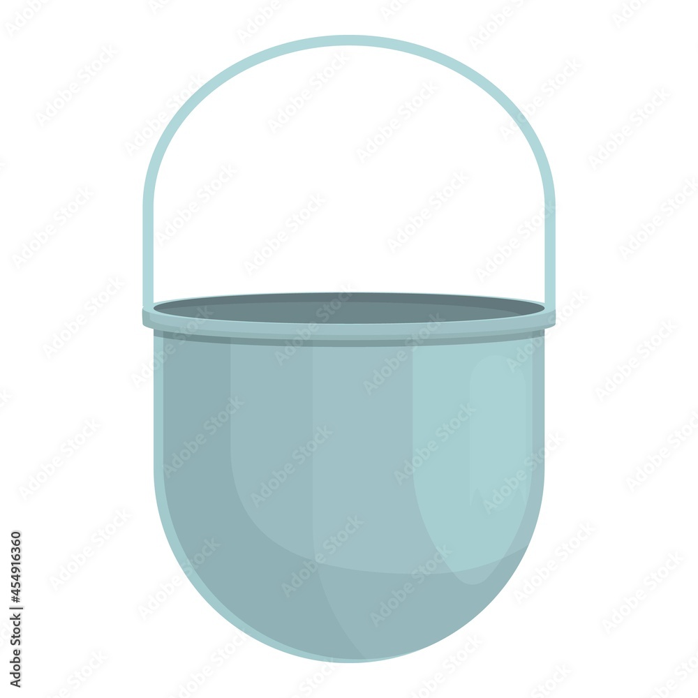 Camping cauldron icon cartoon vector. Camp pot. Fire cooking Camping cauldron icon cartoon vector. Camp pot. Fire cooking