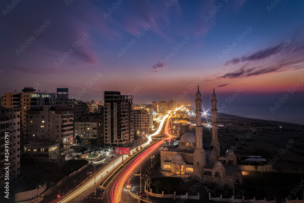 Fototapeta premium city at night