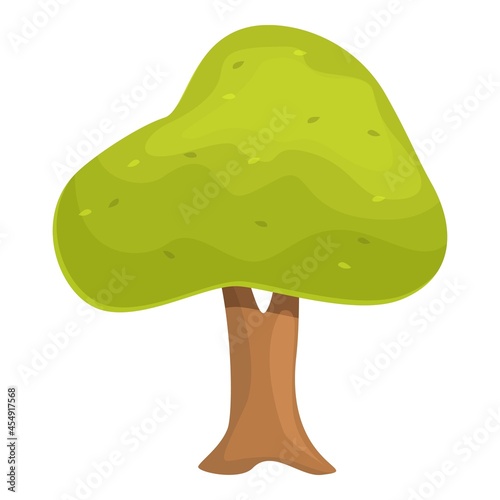 Old garden tree icon cartoon vector. Hedge man. Yard machinery