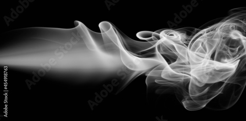 Smooth gray smoke stripe