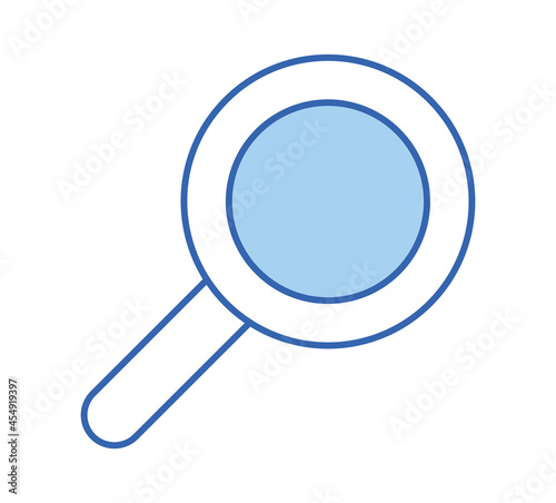 blue loupe design