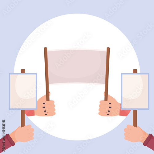 strong protest design