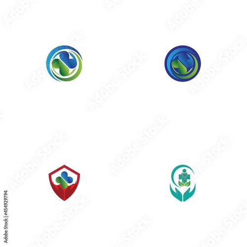 health medical logo design