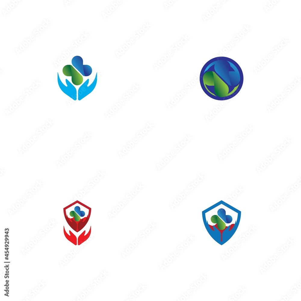 health medical logo design health medical logo design