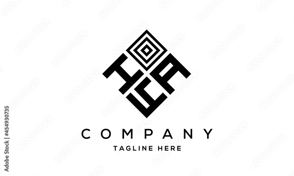 HAY square three latter logo vector HAY square three latter logo vector