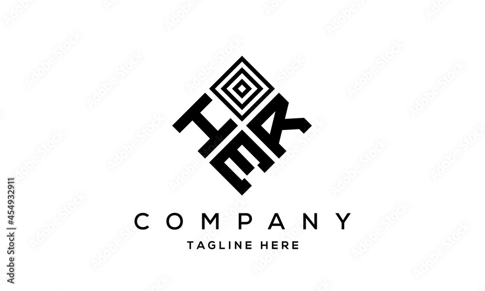 HRE square three latter logo vector HRE square three latter logo vector