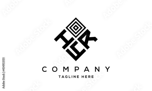 HRY square three latter logo vector
