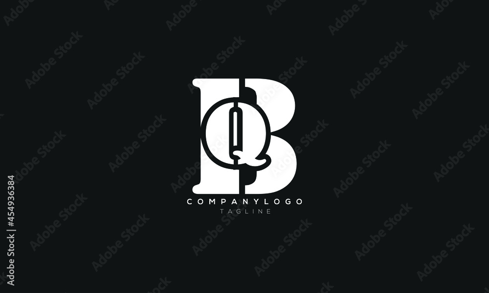 QB BQ Abstract initial monogram letter alphabet logo design QB BQ Abstract initial monogram letter alphabet logo design