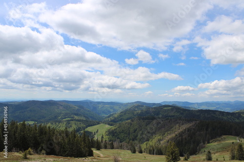 Ausblick über die Berge