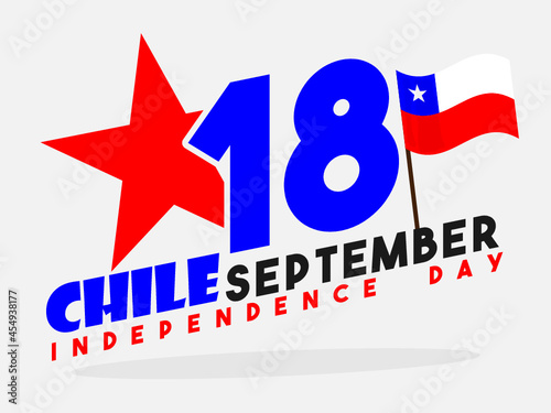 18 Sep with flag for Chile Independence Day