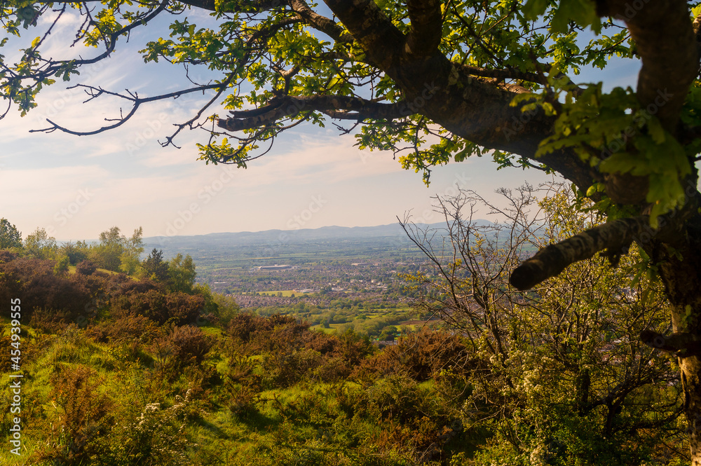Scenic view of Cotswold. Scenic view of Cotswold.