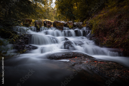 Long exposure waterfall - Saint-Ferr  ol - France