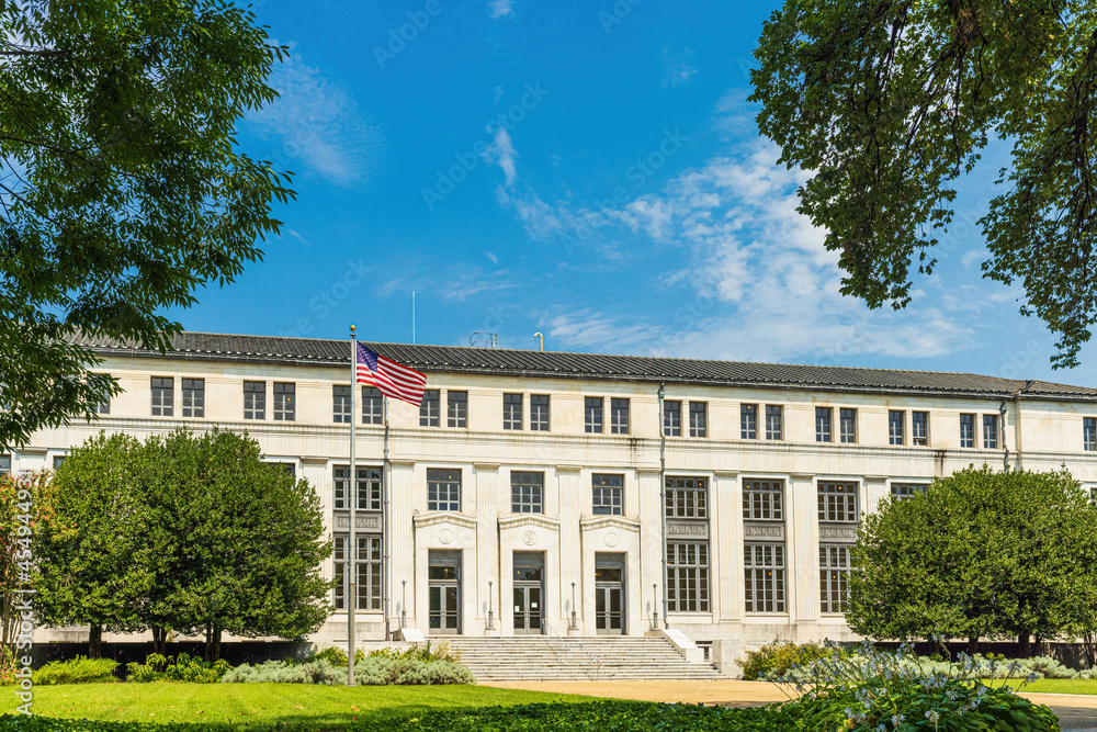 The U.S. Public Health Building, now the Department of the Interior South building in Washington DC