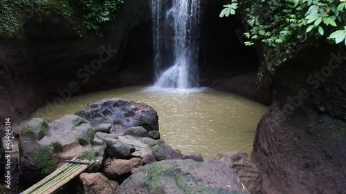 suwat waterfall is rated as one of the best waterfalls in Gianyar, Bali