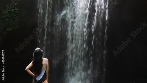 suwat waterfall is rated as one of the best waterfalls in Gianyar, Bali