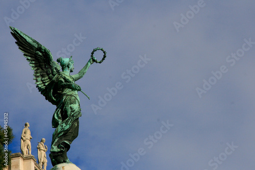 Statue in Maria Theresien Platz, Wien, Austria