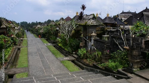 Penglipuran traditional village architecture, Bangli, Bali
