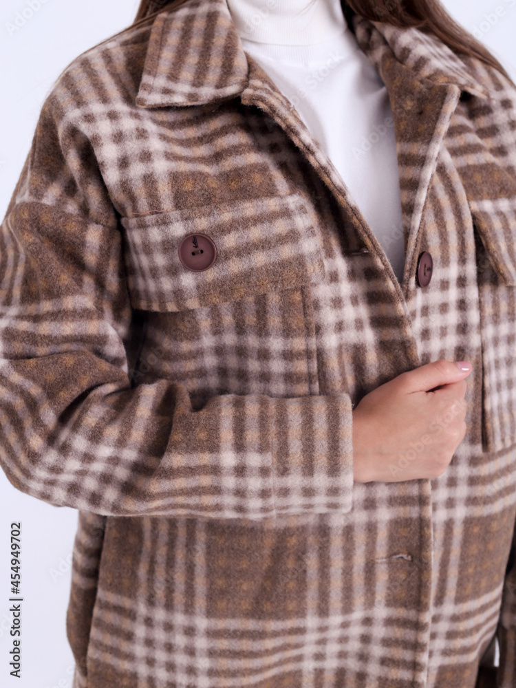 Coat, raincoat, trench-autumn clothes on a white background Coat, raincoat, trench-autumn clothes on a white background