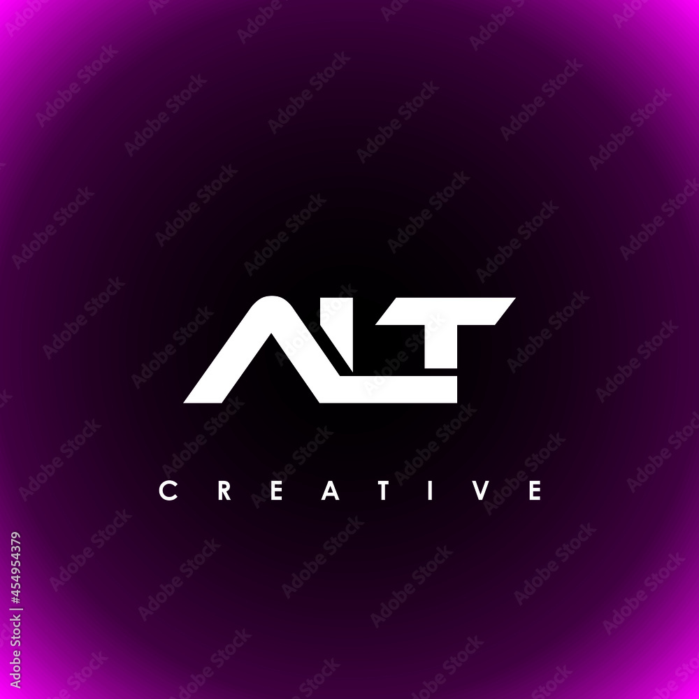 ALT Letter Initial Logo Design Template Vector Illustration ALT Letter Initial Logo Design Template Vector Illustration