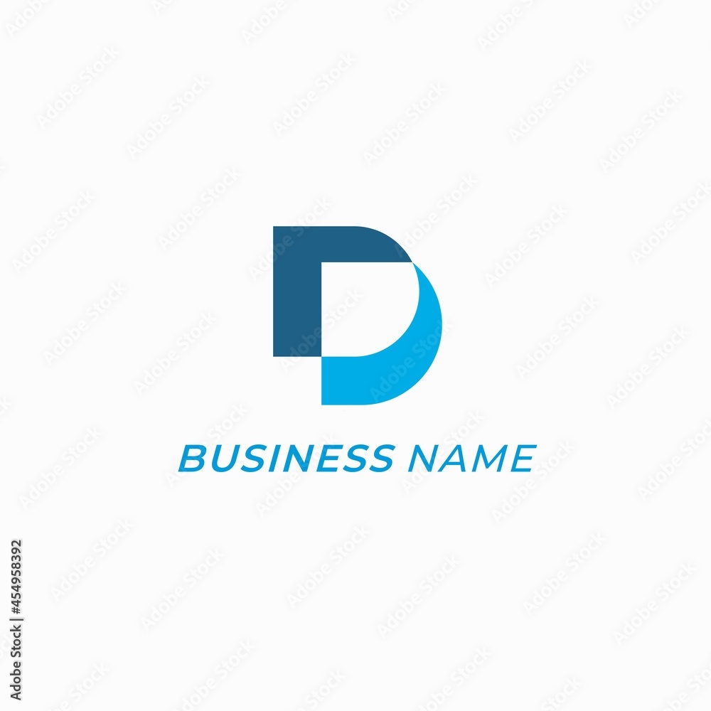 logo design creative idea letter D logo design creative idea letter D