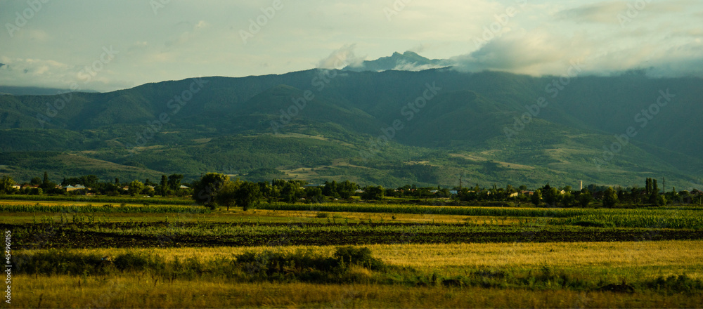 Fototapeta Central georgian landscape