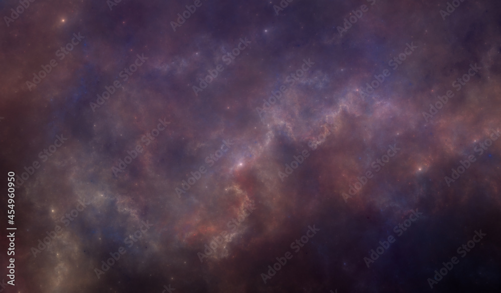 Fictional Nebula #30 - High Resolution (12k) - Great as background for sci-fi and space-related content