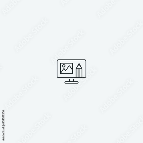 COO vector icon illustration sign