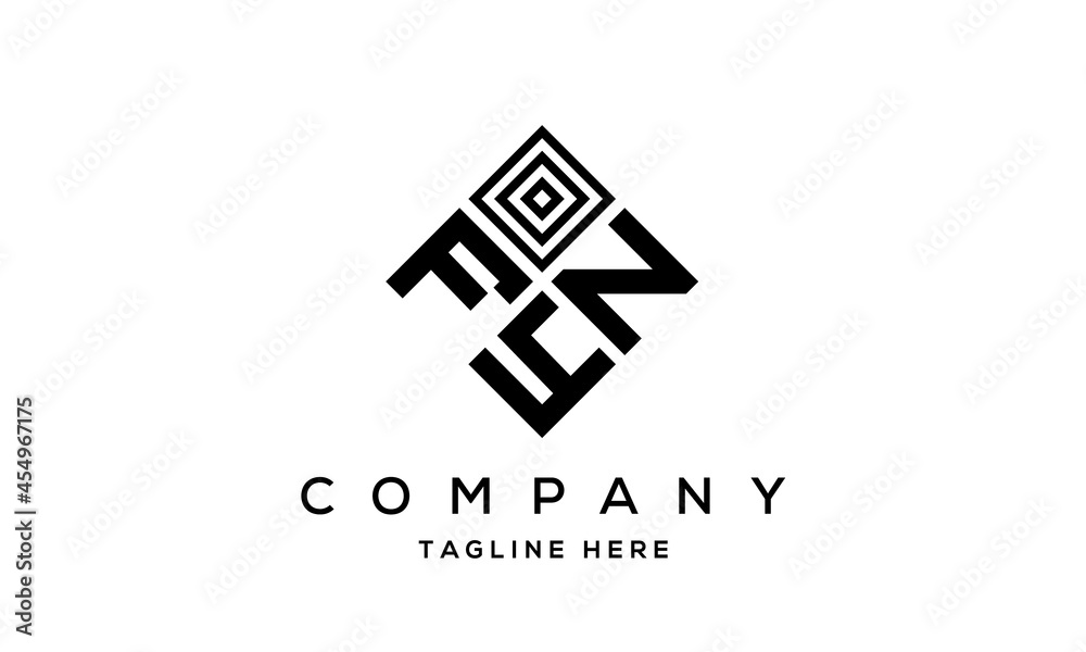 square FNY three latter logo vector square FNY three latter logo vector