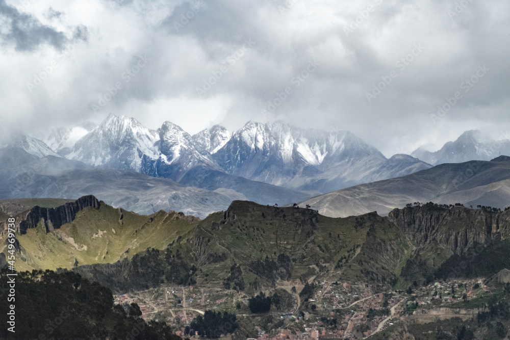 Montañas de La Paz, Bolivia