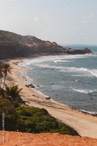 Natal, Rio Grande do Norte, Brazil - March 12 2021: Praia da Pipa in Rio Grande do Norte photo