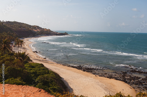 Natal, Rio Grande do Norte, Brazil - March 12 2021: Praia da Pipa in Rio Grande do Norte photo