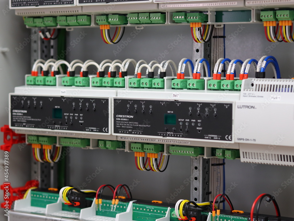 Automation for lighting control, dimming, leak localization, control of