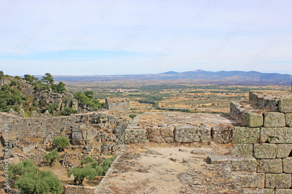 	
Walls of the Ruined village of Marialva, Portugal	