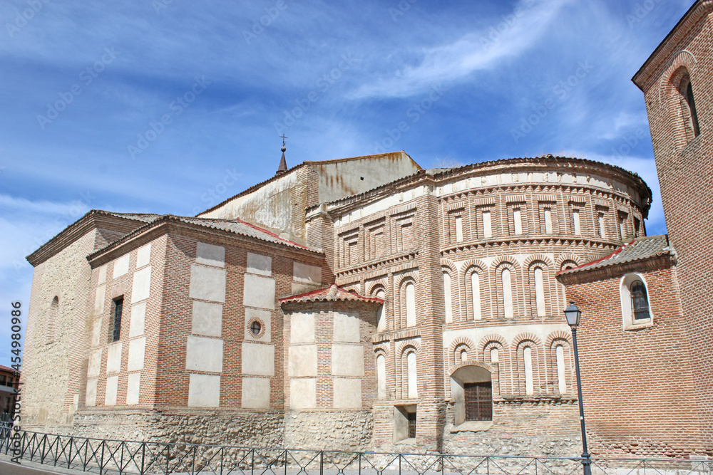 	
Church of Santa Maria in Olmedo, Spain	