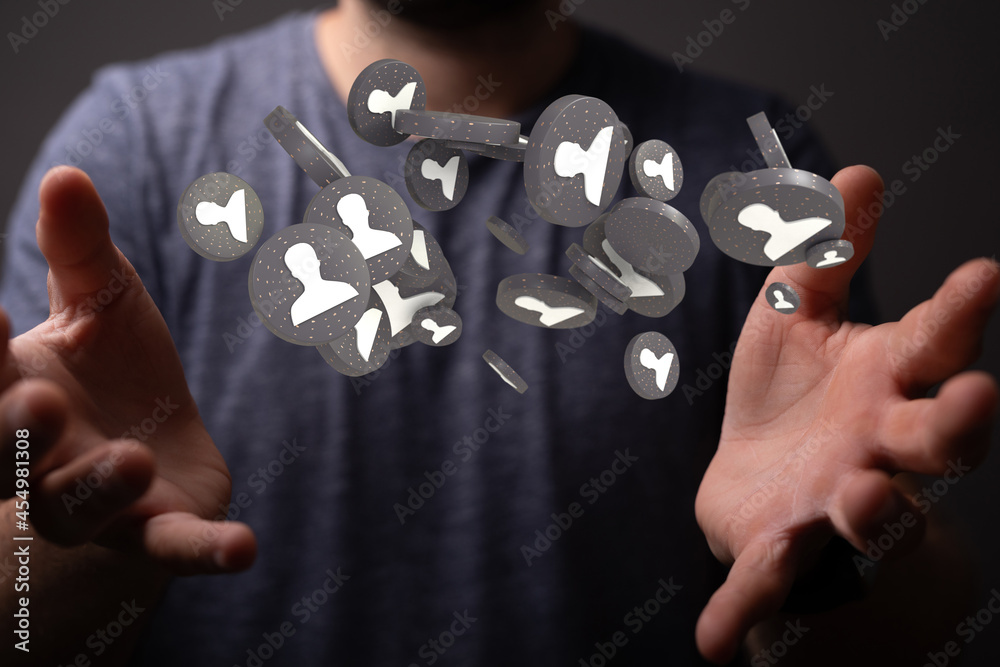 using social network connection 3D rendering using social network connection 3D rendering