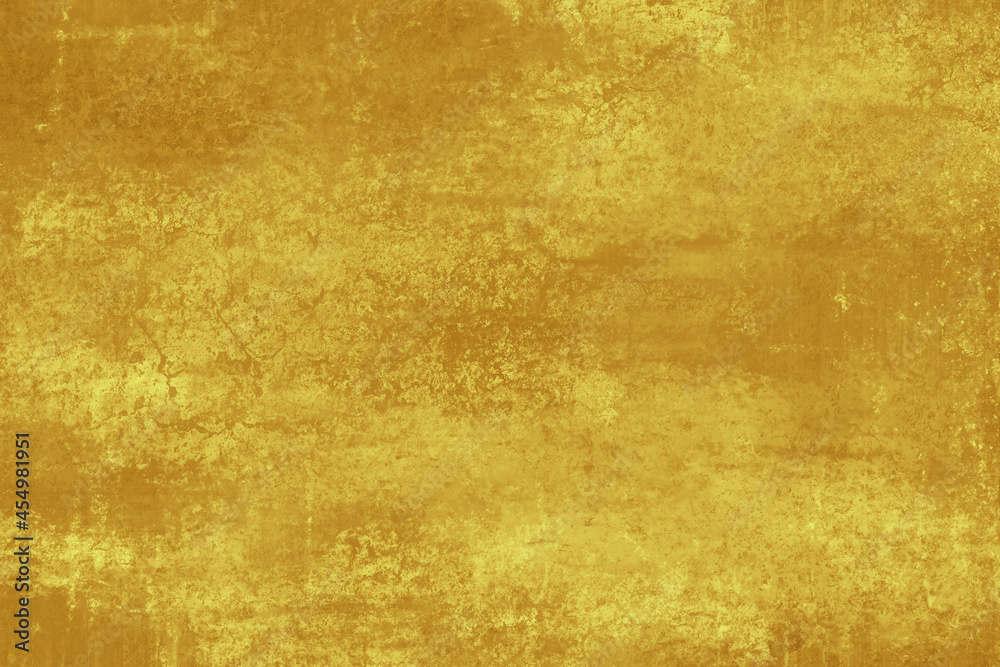 Golden Abstract  decorative paper texture  background  for  artwork  - Illustration