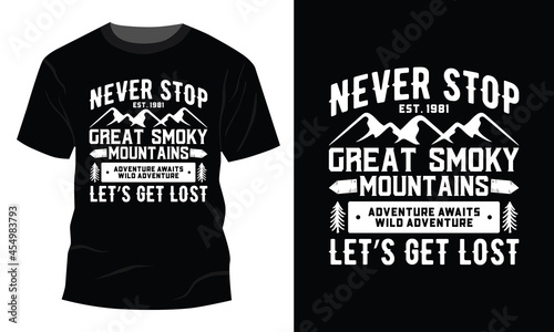 Great Smoky Mountains T Shirt