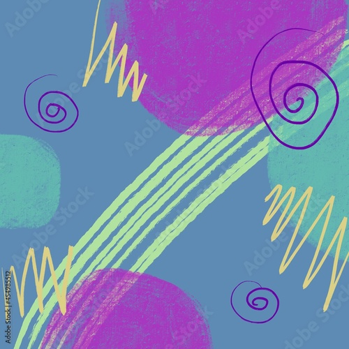 Abstrakte Bild mit fliesende Effekt. Perfekt für Hintergrund von Webseiten und design Elemente. Trendy Farben. 
